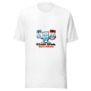 Celsius — You’re Welcome — Unisex T-Shirt — White